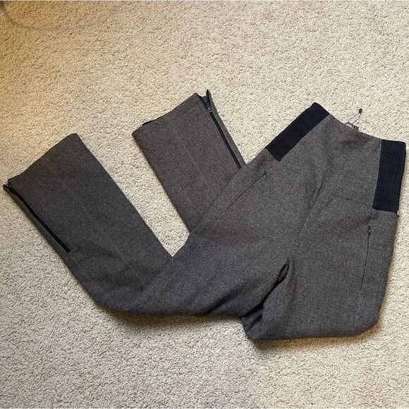 Fendi Ski Trousers Women size 40 / US 4 new with tags brown black - Picture 1 of 13